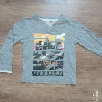 T-shirt manches longues garçon, In Extenso, taille 3 ans