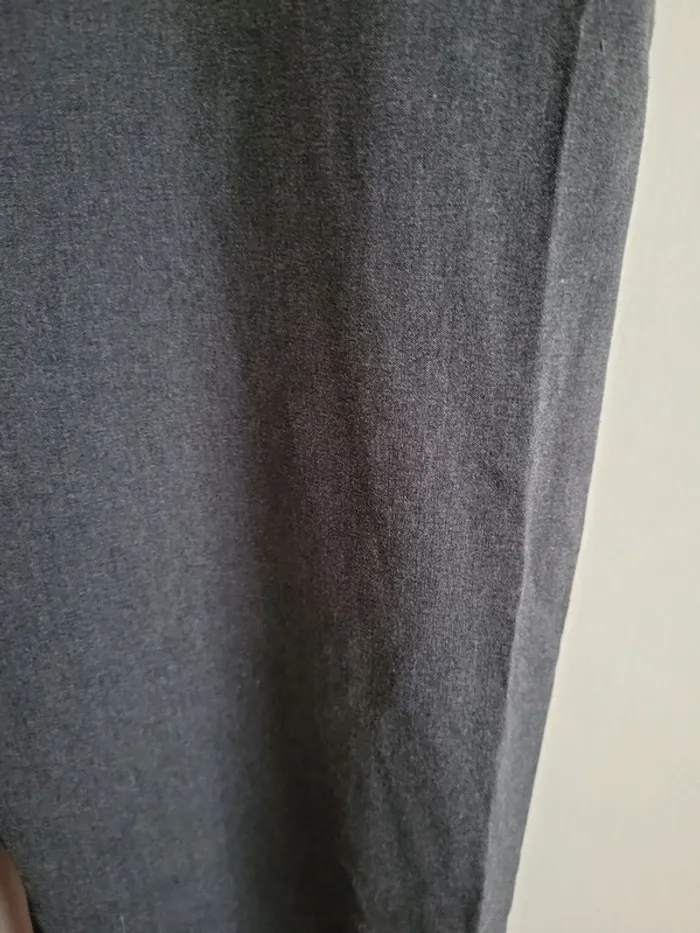 Pantalon gris tissaia - photo numéro 3