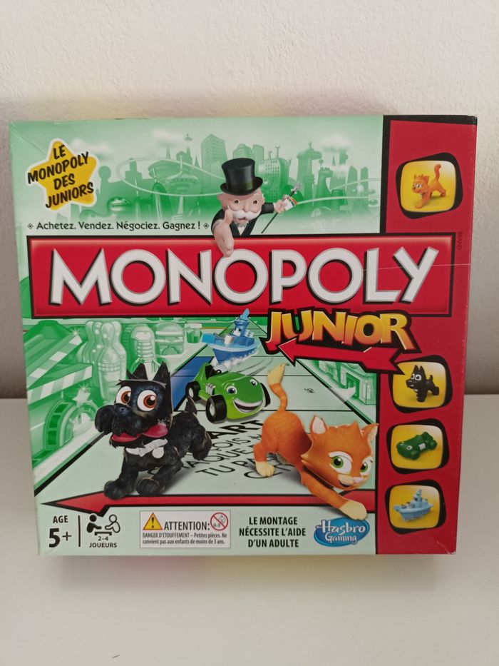 Monopoly junior hasbro complet