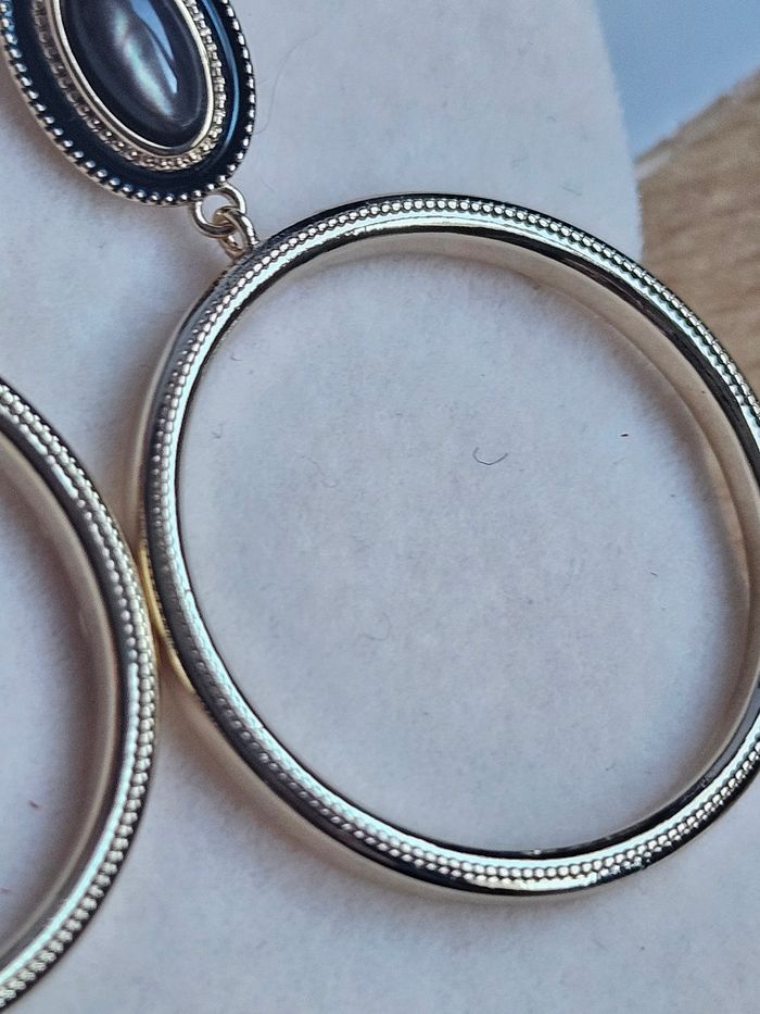 Boucles d'oreilles les georgettes belle de nuit - photo numéro 7