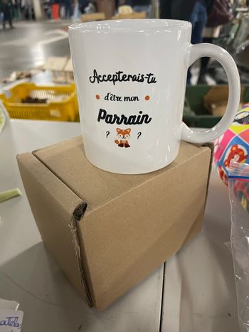 Tasse demande parrain