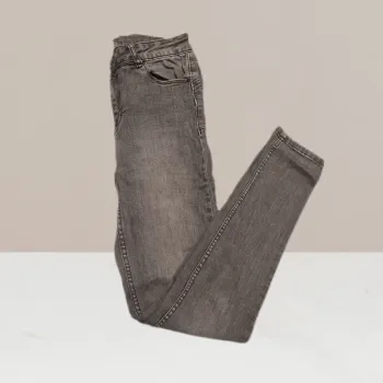 Magnifique jeans gris - Kiabi - Taille 36