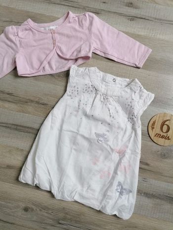 Robe ceremonie 6 mois fille