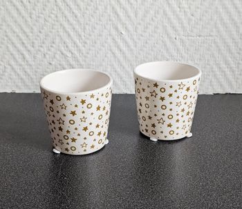 Lot 2 Cache-pot ou autre