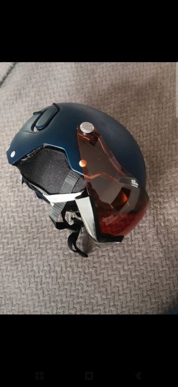 Casque de ski avec visière