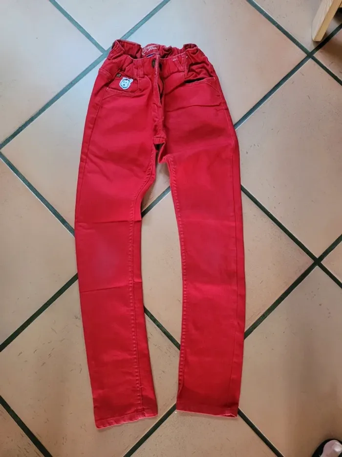 Jean rouge 10 ans tbe sergent major