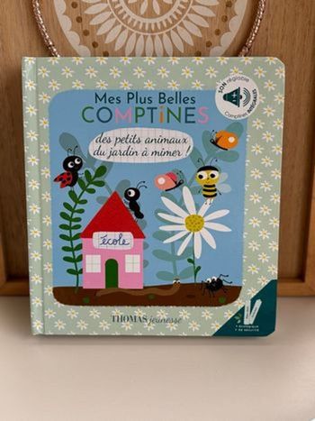Livre comptines sonore bébé