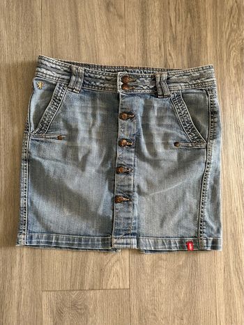 Jupe en jean denim délavé EDC by Esprit T36 S