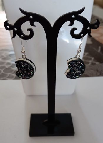 Boucles d'oreilles oreo