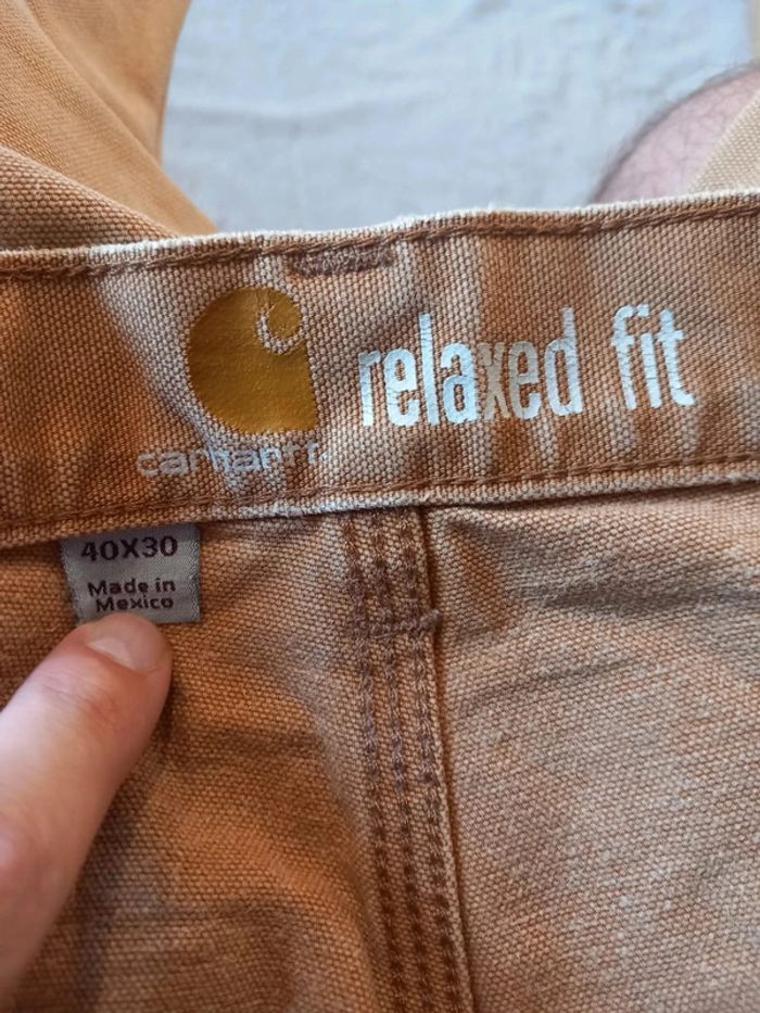 Short Oversized Carhartt Vintage Marron 105 - photo numéro 9