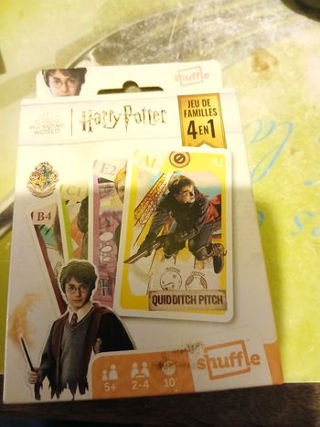 Jeux de famille 4 en 1 neuf harry potter