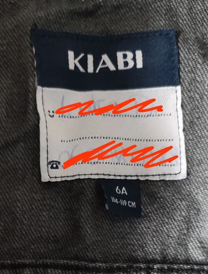 Veste en jean garçon - photo numéro 3