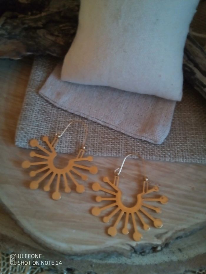 Créoles soleils dorés - photo numéro 3