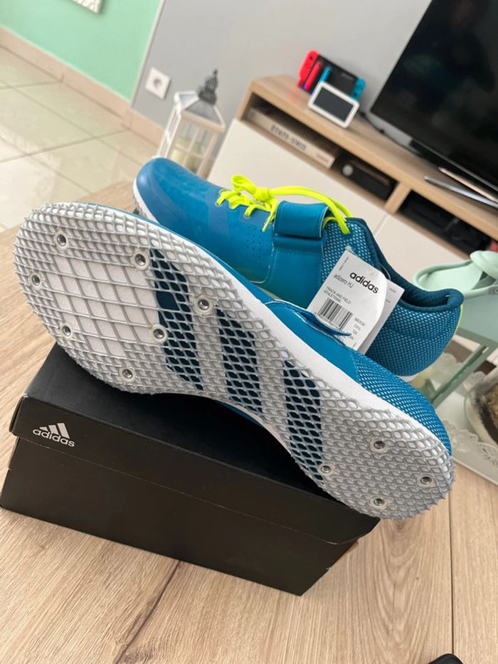 Basket athlétisme sur piste Adidas Adizero HJ BB3536 taille 49 1/3 neuve - photo numéro 7