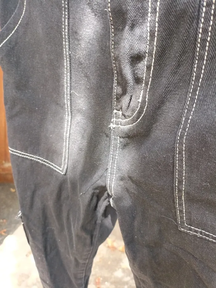 Pantalon noir cargo shein - photo numéro 2