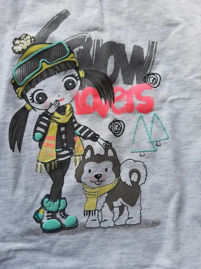 Lot de 2 t-shirts et 1 sweat 15-18mois Chicco neufs - photo numéro 8