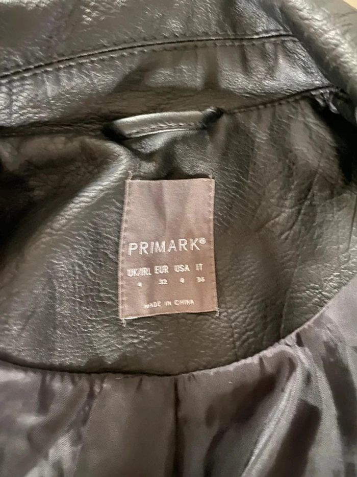 Perfecto noir en simili cuir Primark taille 32 - photo numéro 11