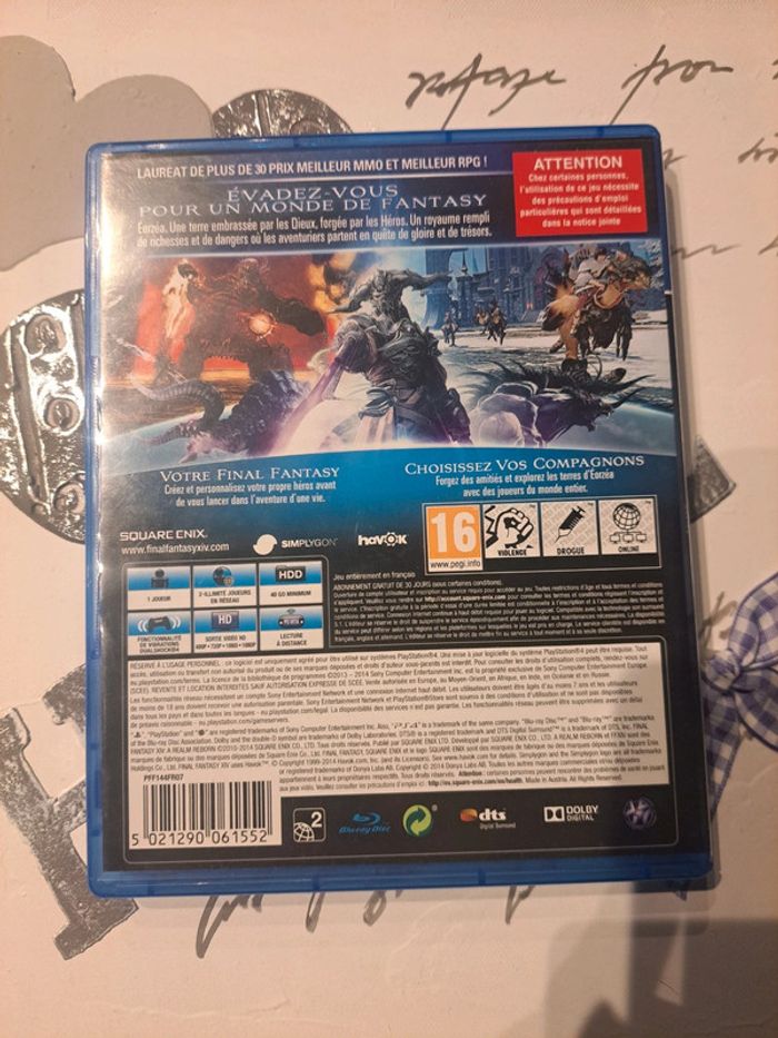 Jeu ps4 final fantasy XIV A réal reborn - photo numéro 2