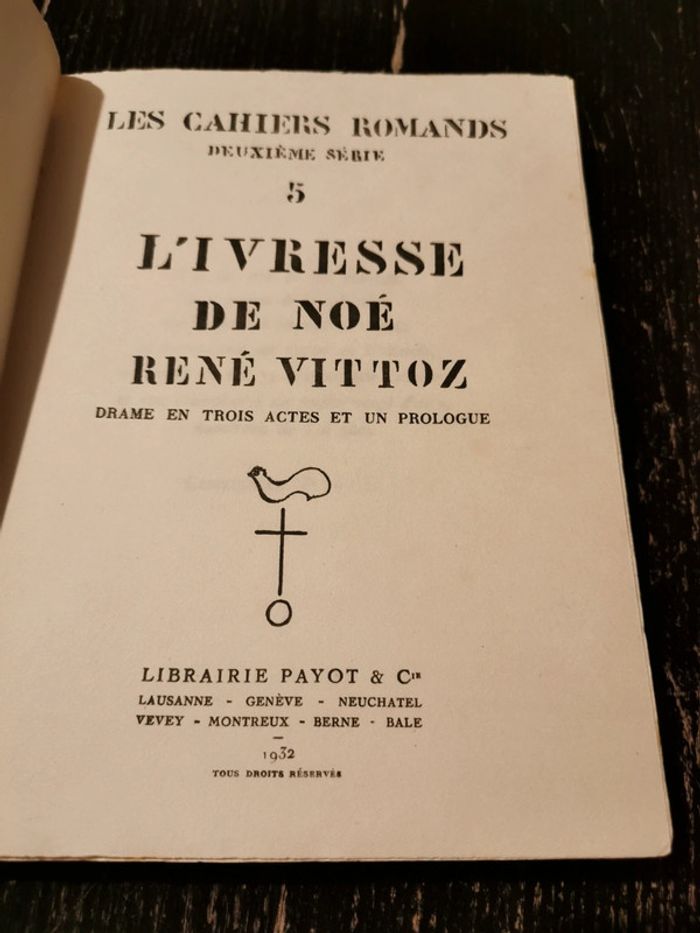 L'Ivresse de Noé. René Vittoz - photo numéro 3