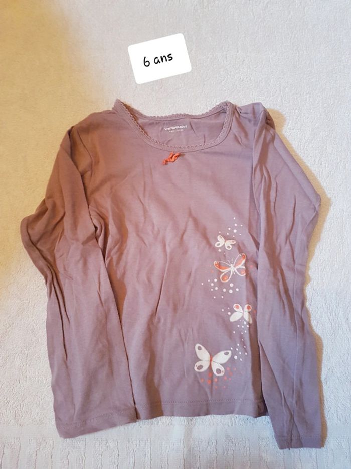 T-shirt vertbaudet 6 ans