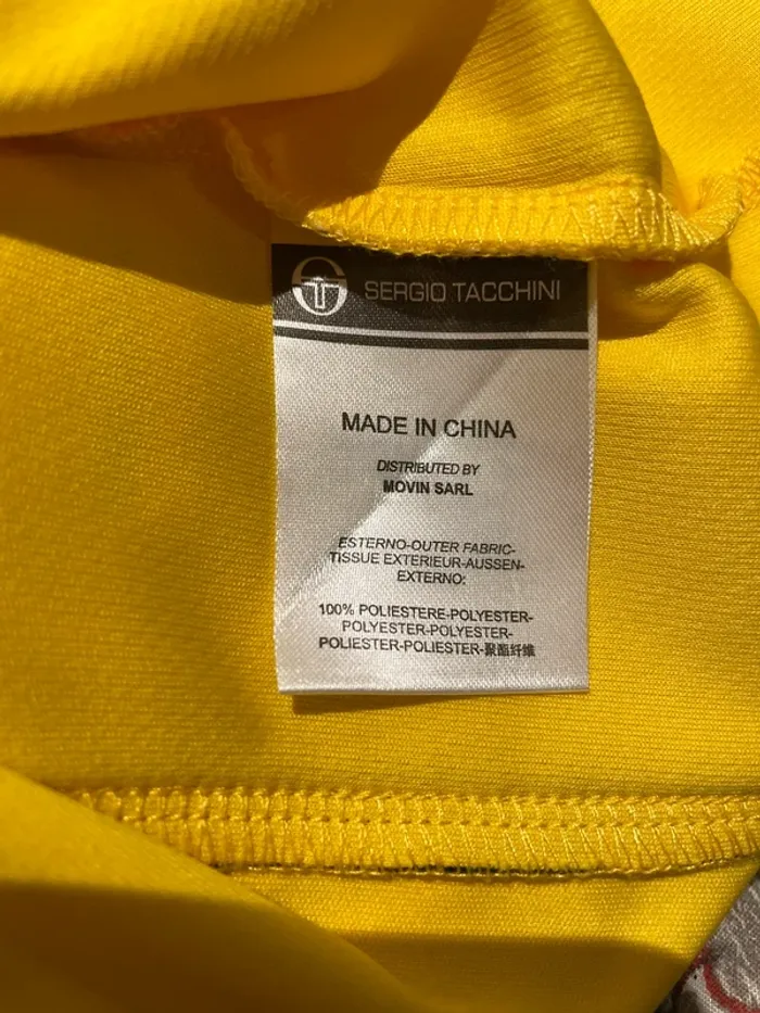 Débardeur de sport Sergio Tacchini taille S -36 neuf sans étiquette - photo numéro 4