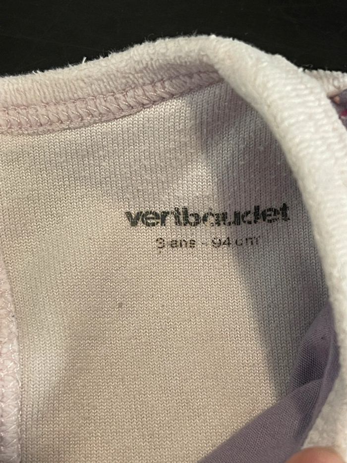 Pyjamas velours 3 ans - photo numéro 5