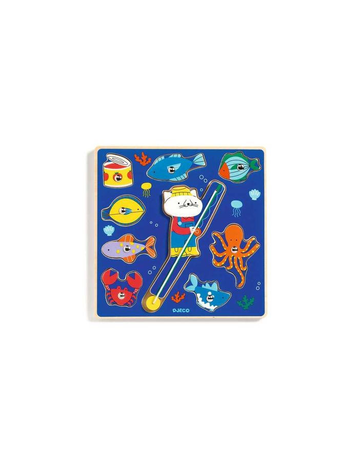 Puzz & Fish Color - Djeco puzzle bois NEUF - photo numéro 2