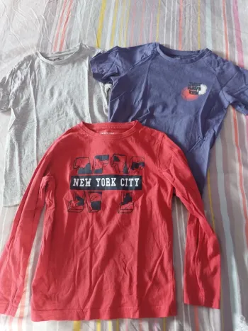 Lot de 3 tee-shirts 8 ans