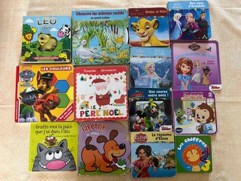 lot petits livres cartonnés enfants