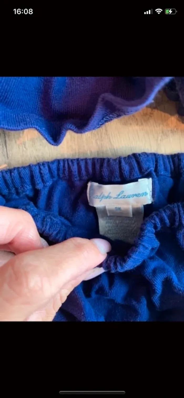 Robe avec culotte Ralph Lauren taille 9 mois - photo numéro 5
