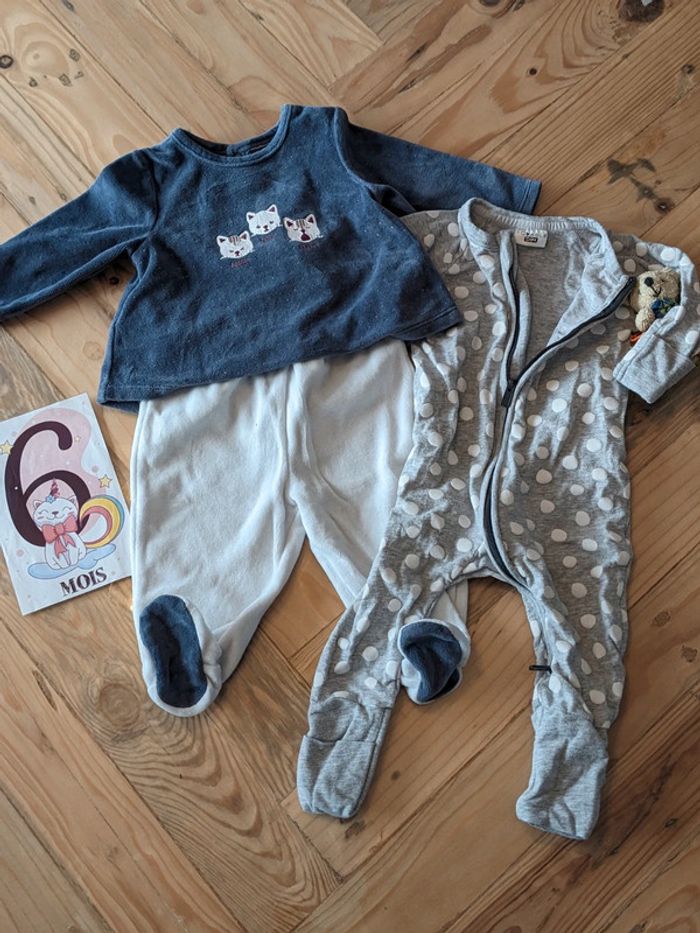 Ensemble pyjamas bébé 6 mois