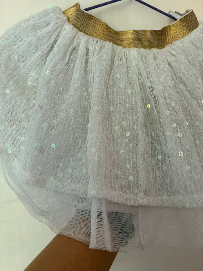 Magnifique jupe en tulle et sequins, 18 mois, Orchestra. - photo numéro 4
