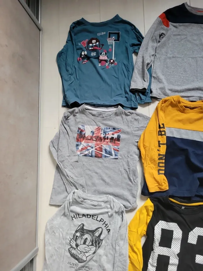 Tee-shirts manches longues 5ans - photo numéro 3