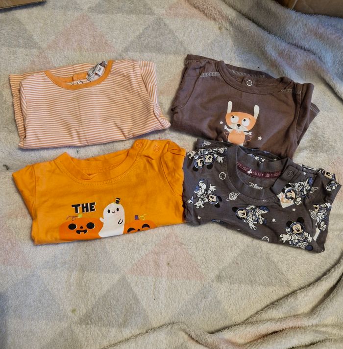 Mot 4 tee-shirt 3 mois