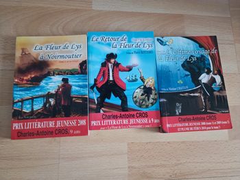 Lot de 3 livres d'Antoine Cros
la fleur de lys à noirmoutier