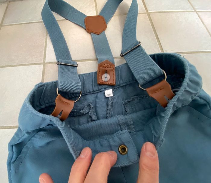 Pantalon léger 86 avec bretelles amovibles - photo numéro 3