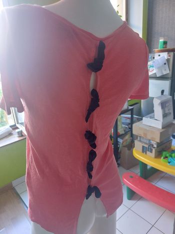 T-shirt rose Claudie Pierlot