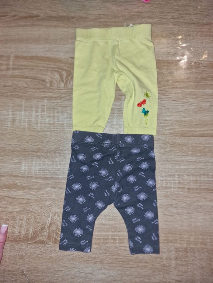 Lot de 2 legging 1 mois