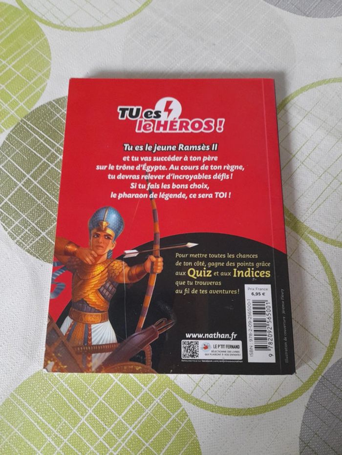 Livre dont tu es le héros : les défis du pharaon - photo numéro 2