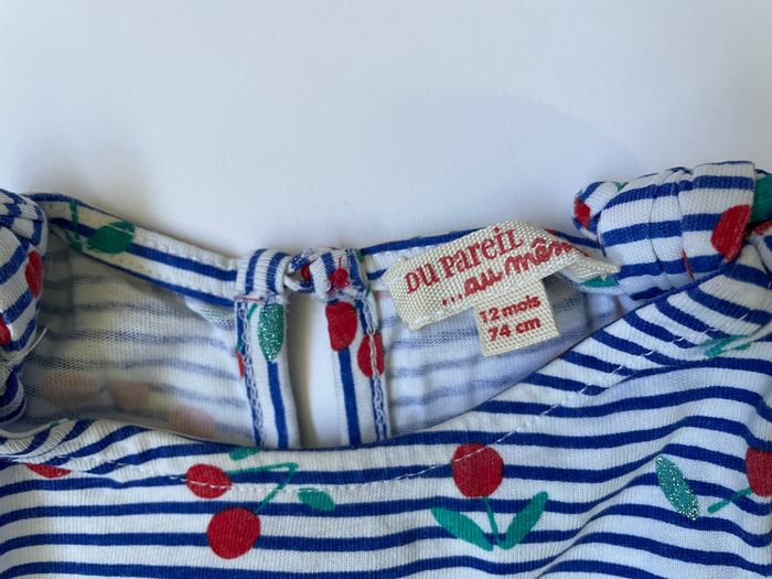 Robe 12 mois. Du pareil au même