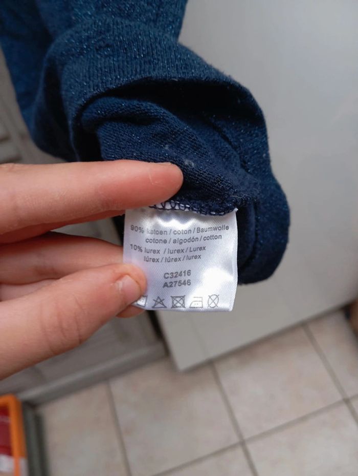 Tee-shirt inscription "love" 110/116 - photo numéro 4