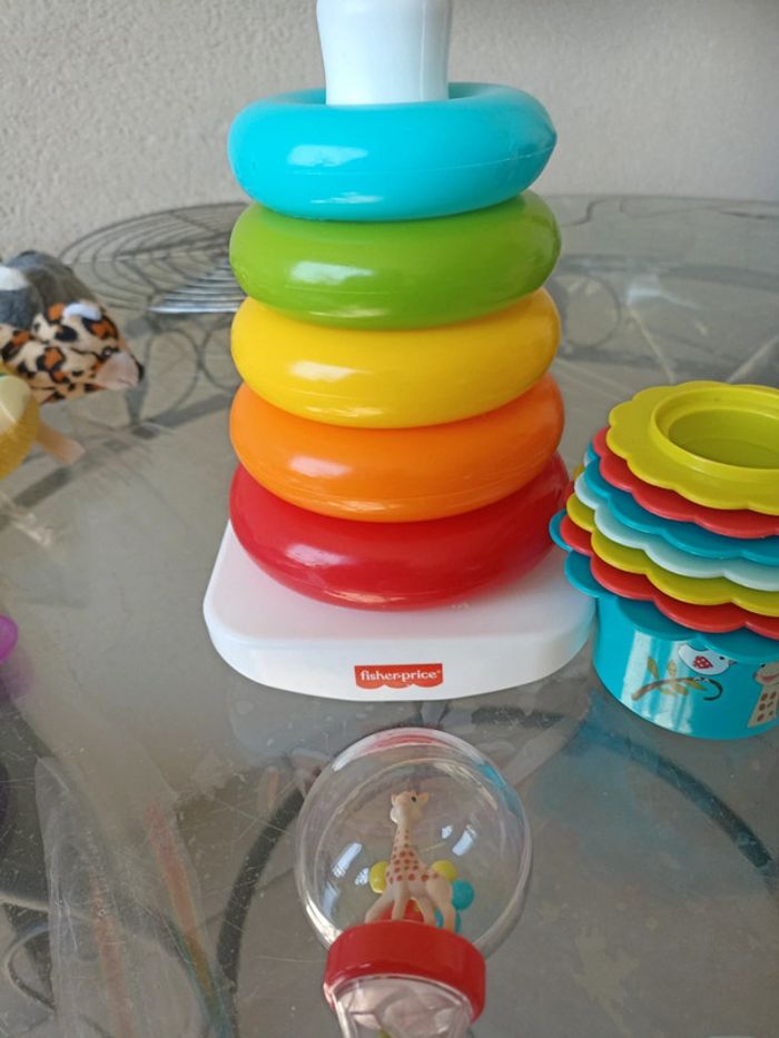 Lot jouets d éveil 1er âge (Sophie la girafe/VTech/Fisher Price) - photo numéro 5