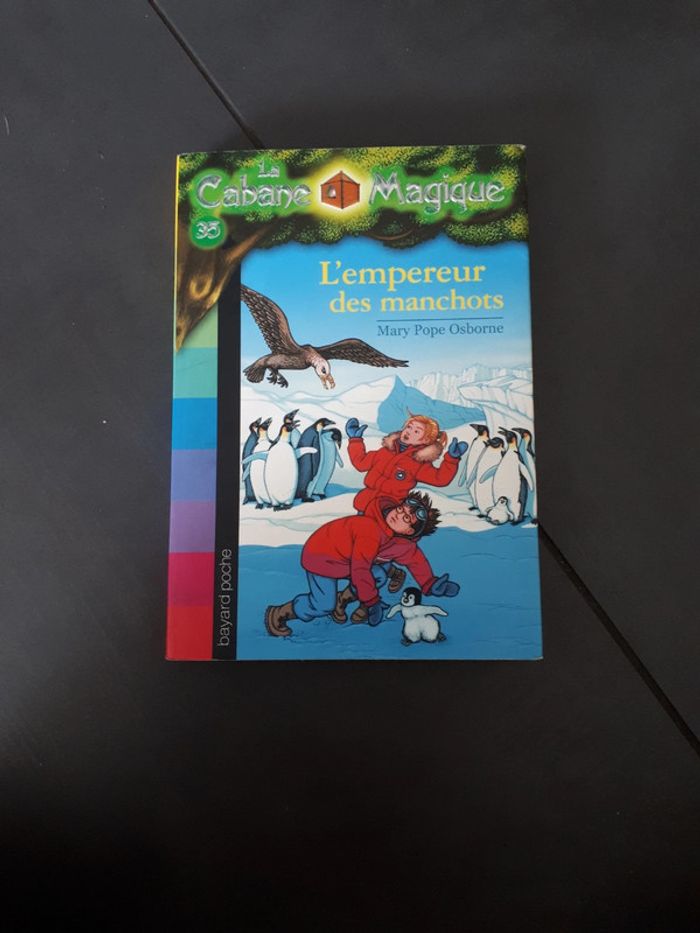 Livre cabane magique l'empereur des manchots