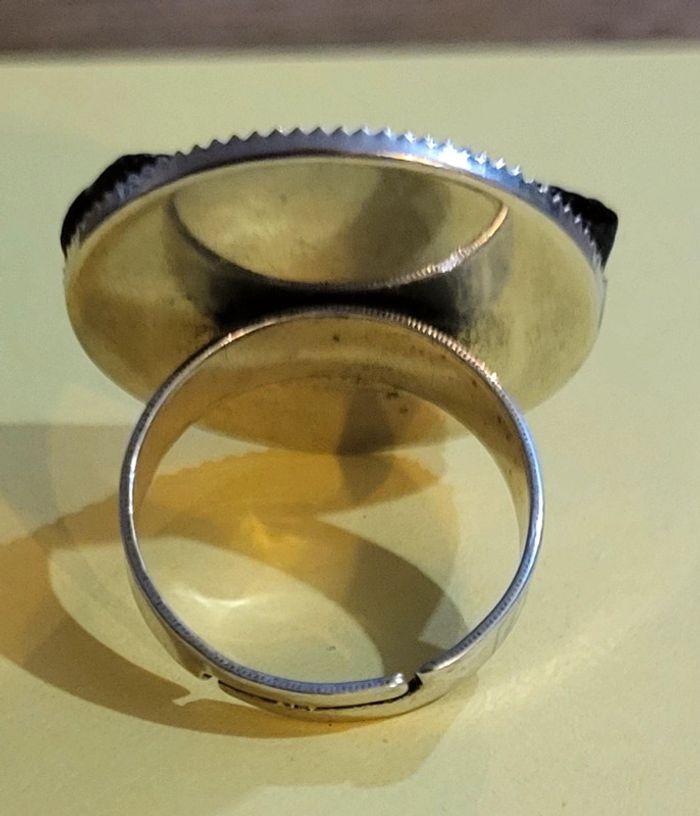 Bague ajustable Nœud et Nacre Nouméa Neuve - photo numéro 2