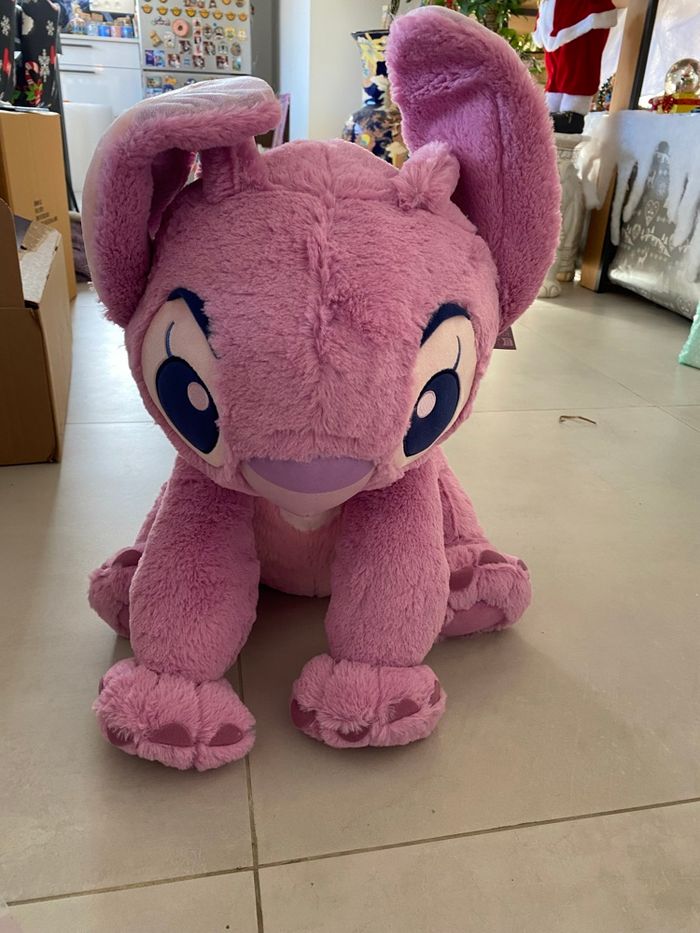 Peluche stitch rose 50cm disney - photo numéro 2