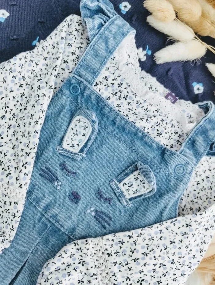 Ensemble complet 5 pièces sergent major fille 9 mois 🎀 - photo numéro 5
