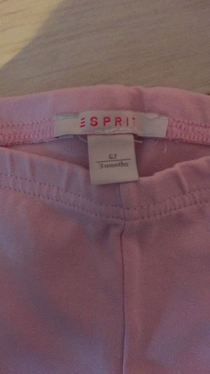 Caleçon coton ESPRiT 3 mois fille rose - photo numéro 3