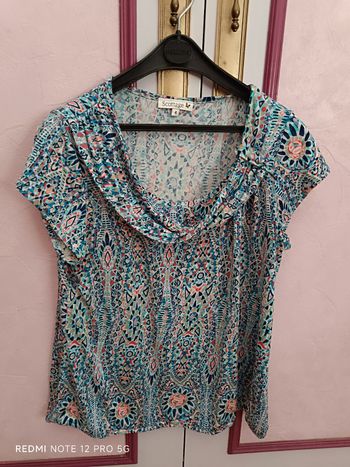 Blouse colorée Scottage T.4 ( 42)