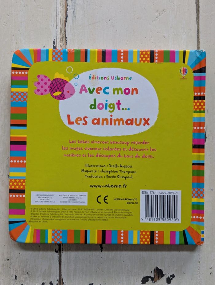 Avec mon doigt : Les animaux - photo numéro 2