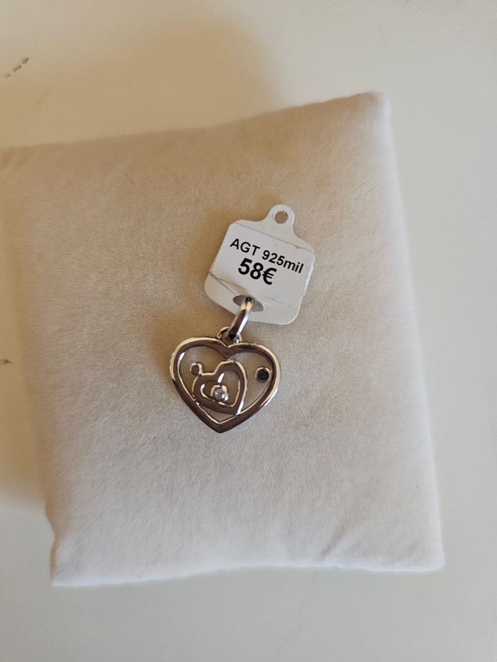 Pendentif en argent 925 mil, neuf avec étiquette - photo numéro 3